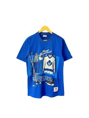 Vintage 1992 Toronto Maple Leafs Shirt S NHL CCM Nutmeg Men’s